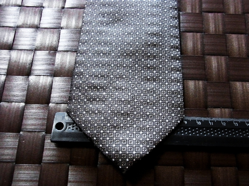 【特選】1329美品スーツセレクト「SUIT SELECT」ネクタイ【人気の細ナロータイ】シルク100%拍卖