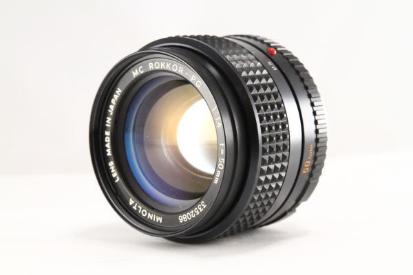 ★特上品★ミノルタ MINOLTA MC ROKKOR 50mm F1.4★動作OK 希少★103370拍卖