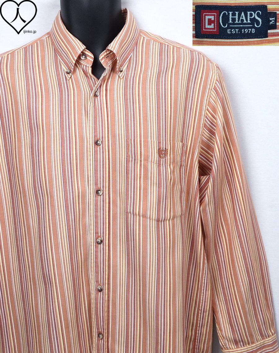 《郵送無料》■Ijinko★チャップス Chaps ★ M サイズ長袖シャツ拍卖