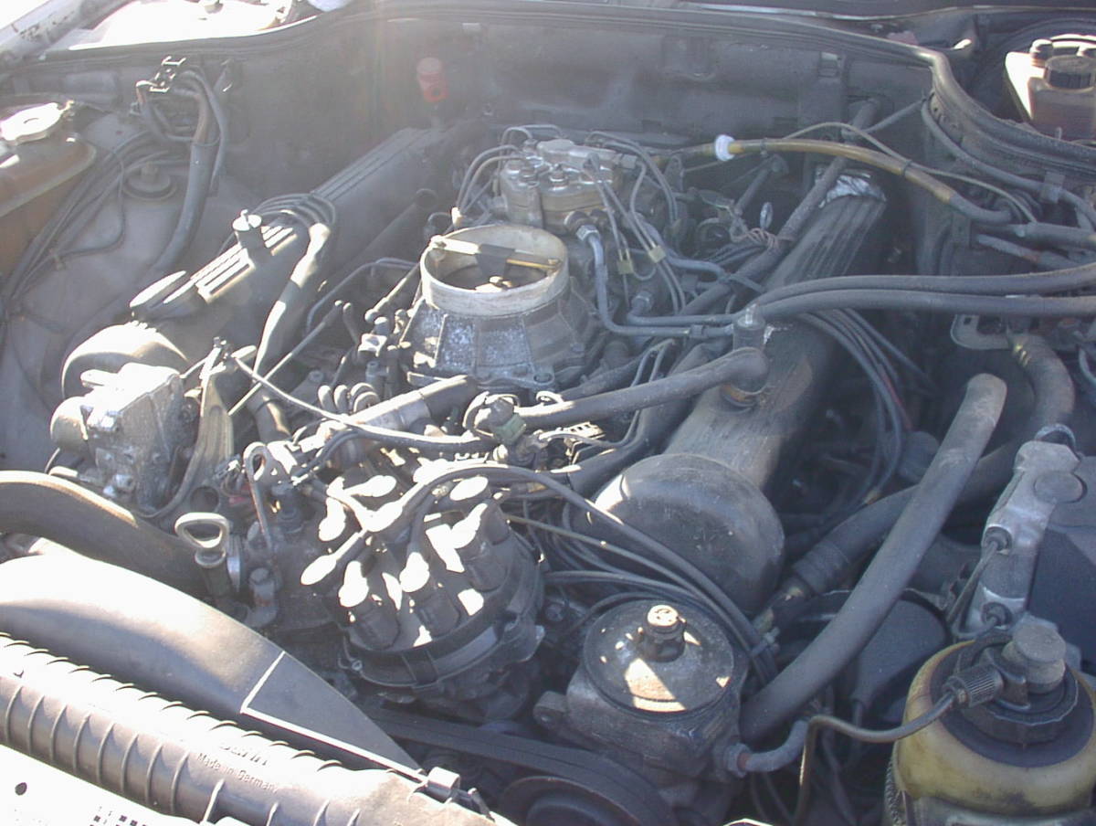 C126 W126 126045 560SEC 1987年EUモデル M117.968 CODE822 ECE 300PS エンジンASSY 専用EZL,ECUセット拍卖