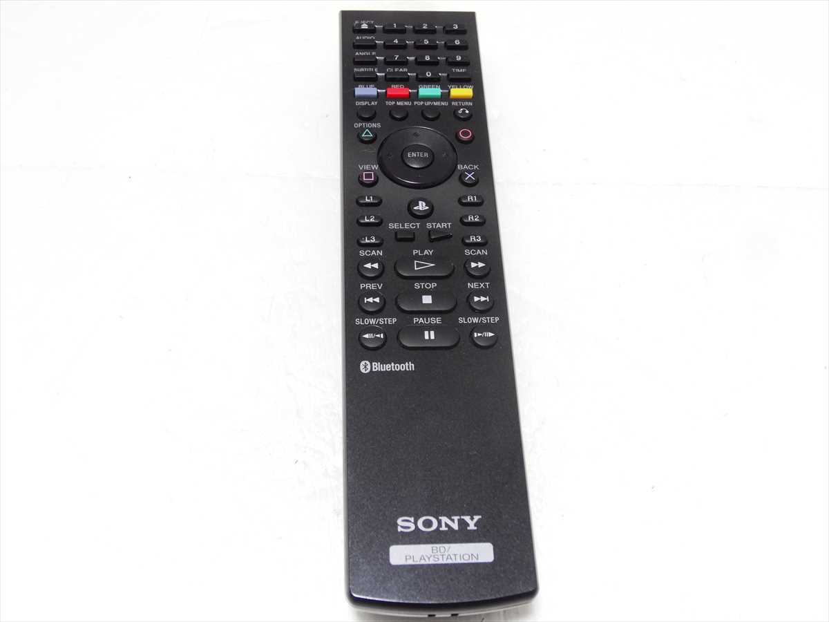 美品 SONY 純正 リモコン CECHZR1J  BD REMOTE CONTROL ソニー Playstation PS3 用 送料270円 CECH-ZRC1J 243拍卖