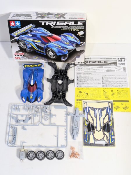 1000円スタート お手付き◆ミニ四駆PRO 第4弾◆【タミヤ/TAMIYA】トライゲイル TRIGALE MAシャーシ スーパーカーフォルム 平成 レトロ ★3拍卖