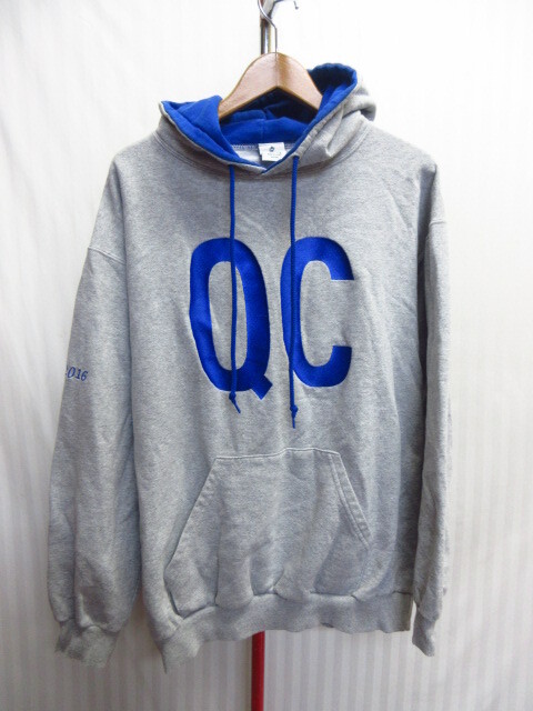 カナダ製 KING FASHIONS パーカー メンズM L XL相当 グレー スウェットパーカー フーディー スポーツパーカ フーデッドトレーナー03141拍卖