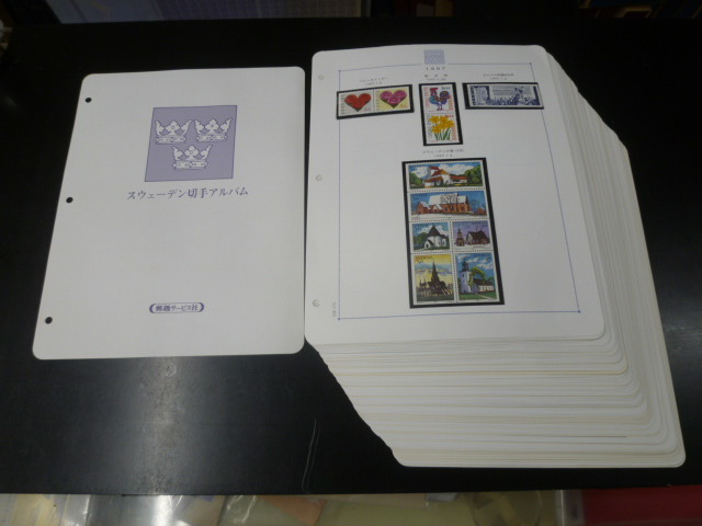 20 S №12 スウェーデン切手 1997-2007年 JPSリーフ#sw 172-242・完に整理 SC#2215a-2574の内 完揃 未使用NH拍卖
