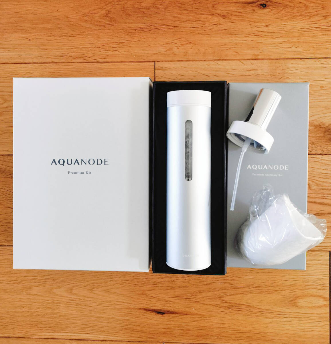 【新品】 水素水生成器★AQUANODE アクアノード シルバー プレミアムキット拍卖