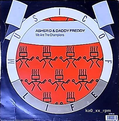 ★☆Asher D & Daddy Freddy「We Are The Champions」☆★拍卖