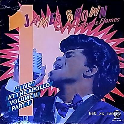 ★☆James Brown And His Famous Flames「Live At The Apollo Volume II (Part 1)」☆★5点以上で送料無料!!!拍卖