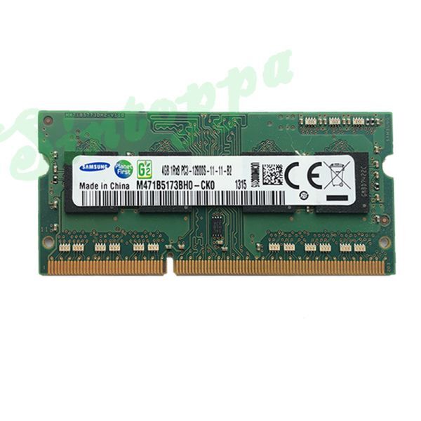 動作確認済みSamsung ノートPCメモリー 4GB DDR3 1600MHz PC3-12800S SODIMM 204pin 動作保証 アウトレット 安い F3拍卖