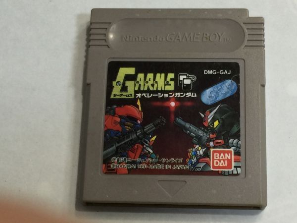 SG.ゲームボーイ ジーアームスGARMSオペレーションガンダム 2FYY16AA拍卖