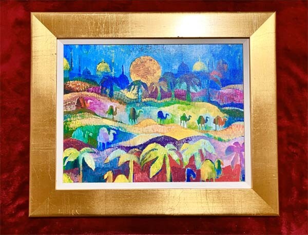 ★ ダン・シュレンジャー●真作●Dan Schlesinger●ジクレー版画 裏板に直筆サインあり■ハリーポッター 表紙絵 扉絵■New York 人気画家拍卖
