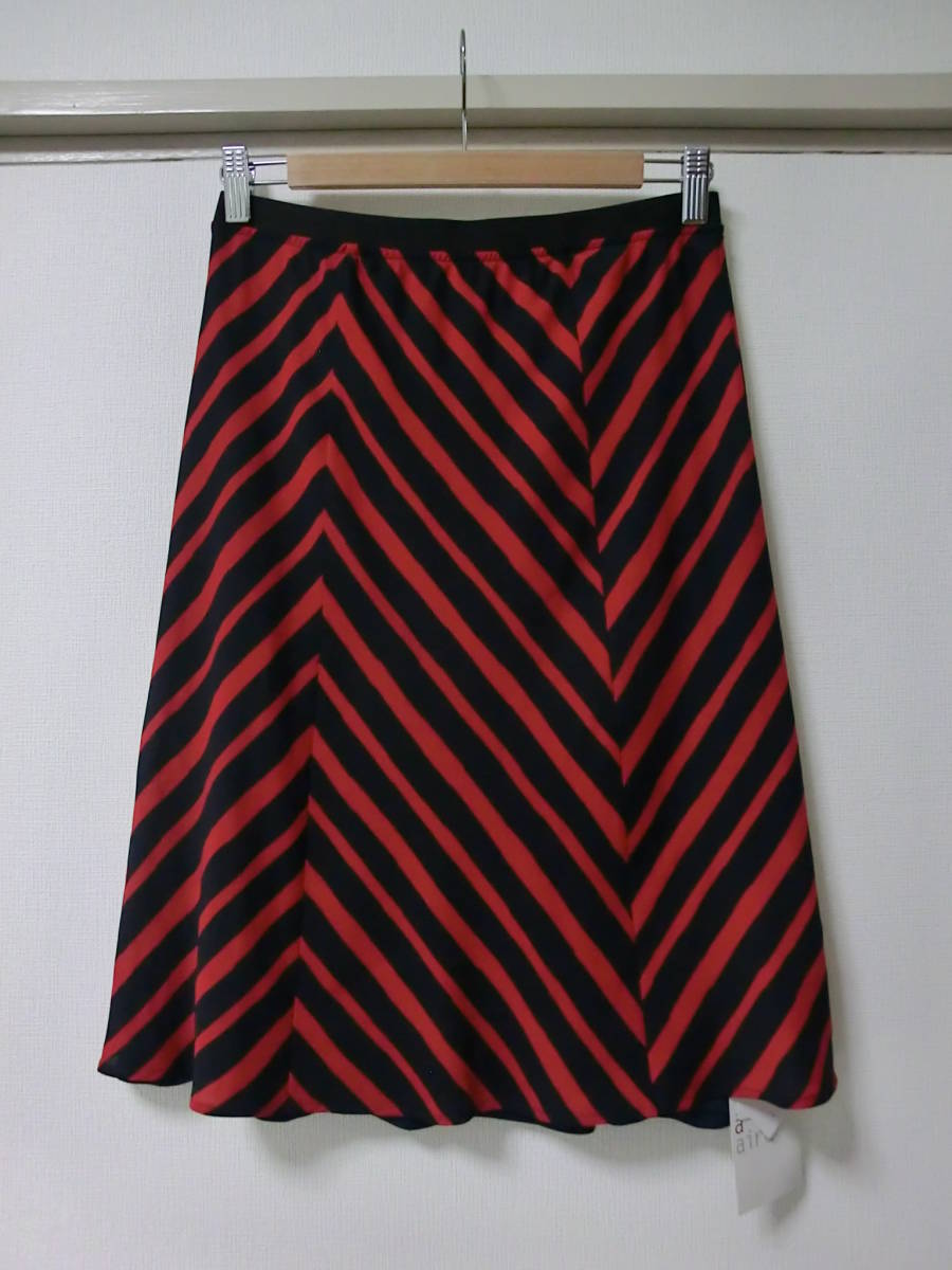 スカート 38 / オンワード樫山【a'aire・アエル】リバーシブル スカート拍卖