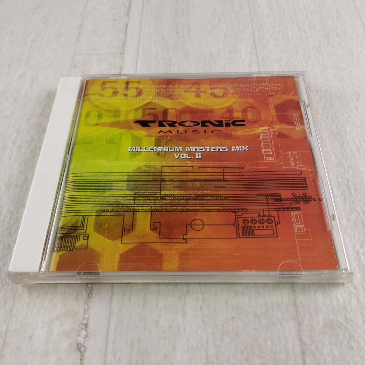 1QC1 CD Tronic Music Millennium Masters Mix Vol. Ⅱ 帯付き拍卖