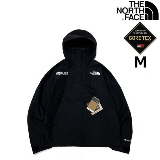 売切り【正規新品】THE NORTH FACE◆GORE-TEX MOUNTAIN JACKET マウンテンジャケット US限定 ジップインジップ 最高峰(M)黒 180915-225拍卖
