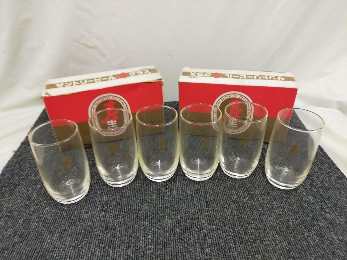 E26-20250324-11サントリービール 寿グラス 6個セット 長期保管品拍卖