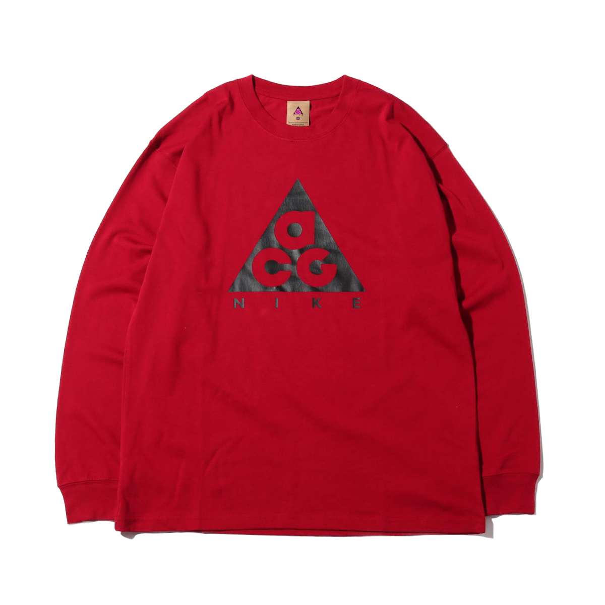 送料無料 S●ナイキ ACG ロングスリーブ Tシャツ レッド NIKE ACG LS TEE BQ7203-620 ロンT アウトドア 長袖拍卖