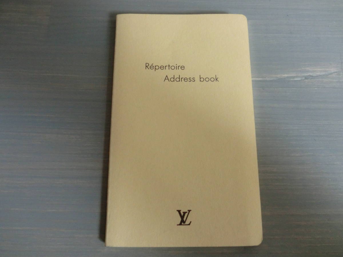 ルイ・ヴィトン Repertoire Address Book 未使用拍卖