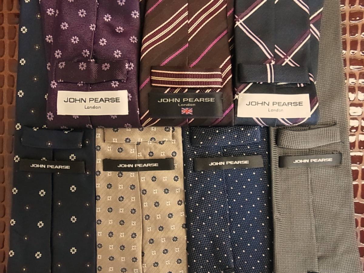 ★1953★SALE【全て【ジョンピアース「JOHN PEARSE」7本セットで!超お買得!】ネクタイ③★拍卖