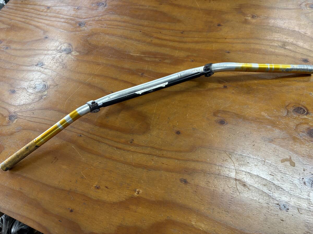 XR250R ME06 希少 純正品 ハンドルバー社外品 実働車外し:ME08 MD30 XLR250 XLX250R拍卖
