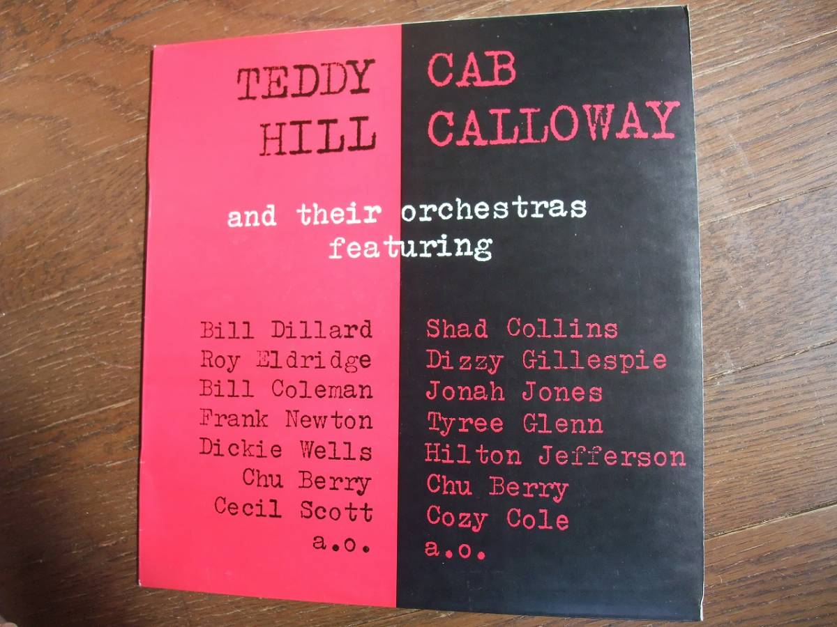 LP☆ Teddy Hill, Cab Calloway And Their Orchestras ☆拍卖