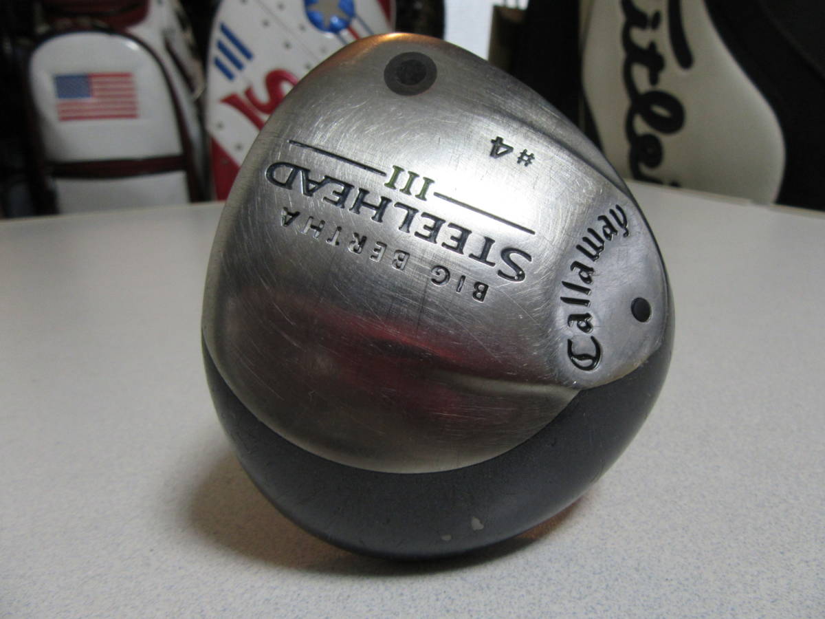 ★☆★キャロウェイ★ビックバーサースチ-ルヘッド Ⅲ★4W★(R)★☆★拍卖