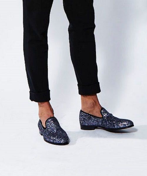 新品 1piu1uguale3 181 コラボ 限定 glitter ローファー シューズ グリッター スリッポン AKM junhashimoto wjk拍卖