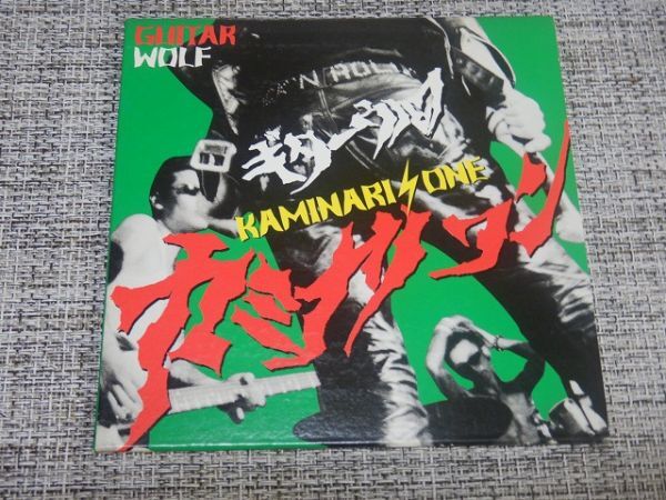 【CD】ギターウルフ/カミナリワン 紙ジャケシングル拍卖