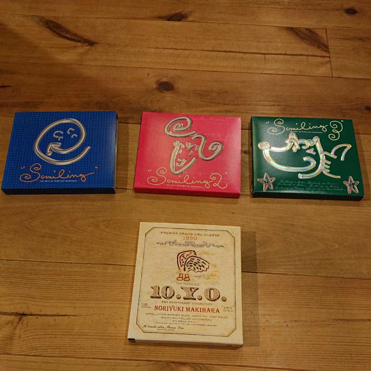 ★即決! 美品 槇原敬之 厳選CD アルバム 限定等4枚セット SMILING 1 2 3 と10.Y.O.THE ANNIVERSARY スマイリング1・2・3★拍卖