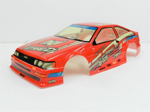 トヨタ 86レビン 赤 1/10 ドリフトラジコンカー用 スペアボディー拍卖