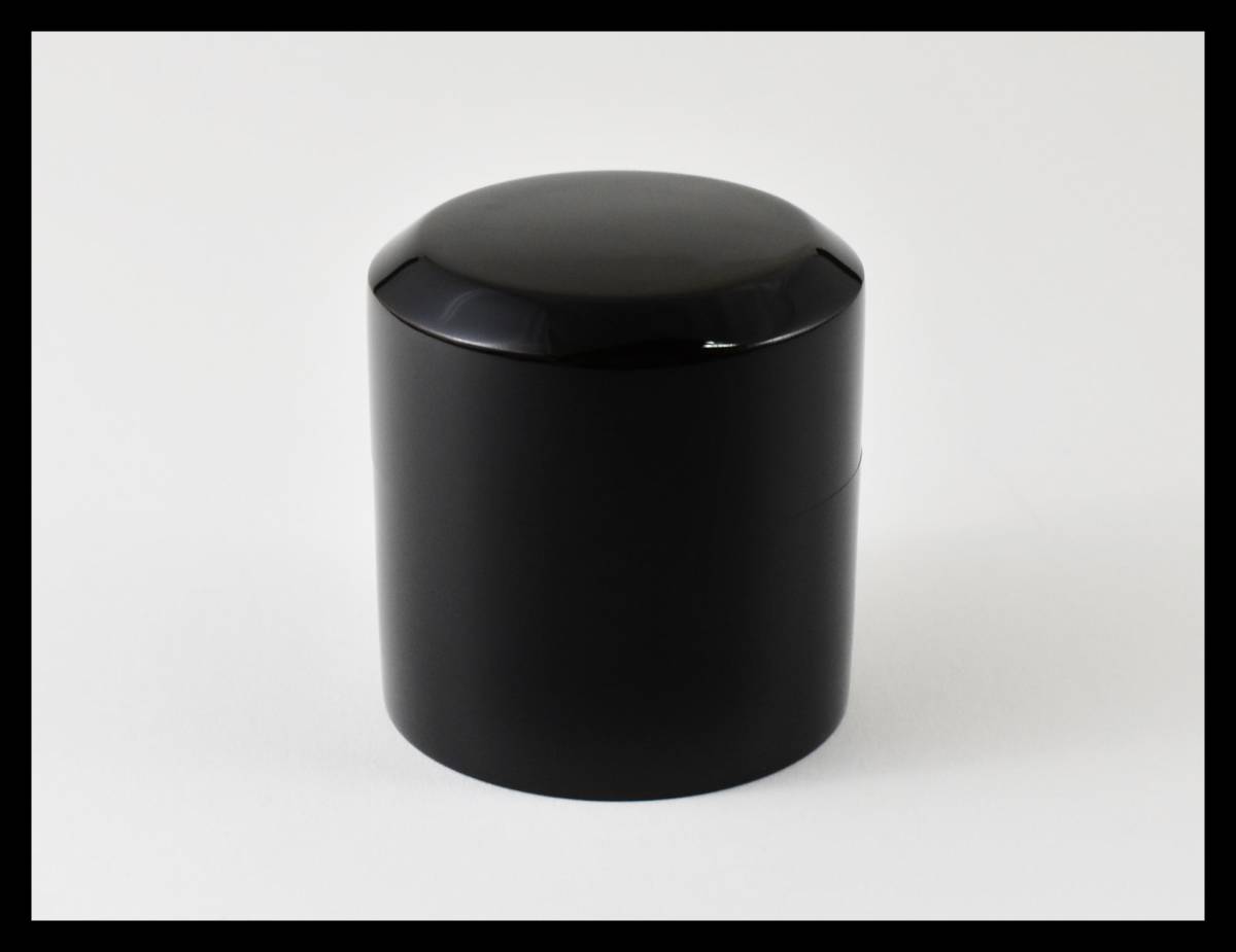 ▲楠廸庵▲真塗雪吹(切合口) 木製 棗 茶道具拍卖