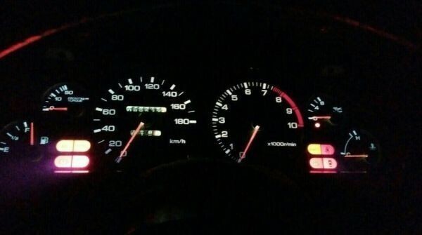 カプチーノ EA11/EA21 スピードメーター バックライト LED ホワイト 照明 1台分セット /26拍卖