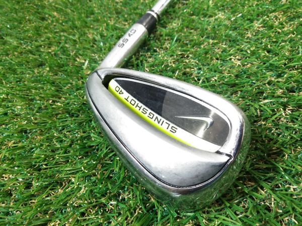 単品 アイアン PW ピッチングウェエッジ NIKE ナイキ SLINGSHOT SS 4D 純正スチールシャフト Flex S スリングショット #M166N拍卖