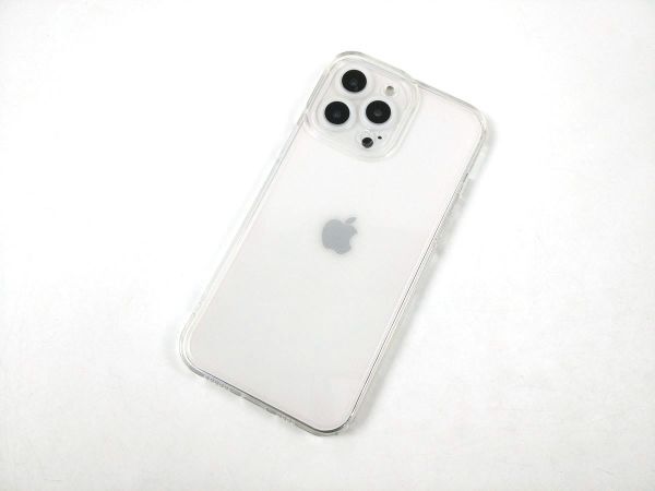 iPhone 13 Pro Max用 クリアケース カバー TPU 透明 ソリッド カメラ枠タイプ拍卖