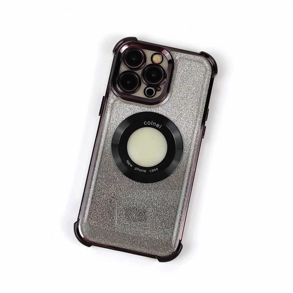 iPhone 14 Pro Max用 保護ケース ラメカバー 耐衝撃 磁気吸着 MagSafe 側面フル保護 ブラック拍卖