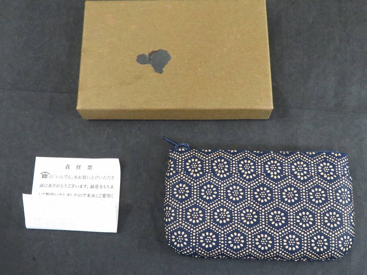 印傳屋 小銭入れ コインケース 印傳 印伝 *5拍卖