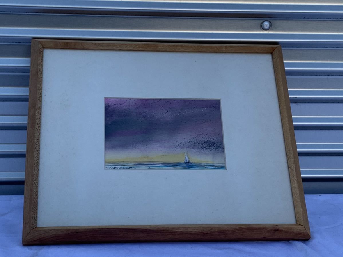 ◆真作 水彩画 作家名あり◆4966拍卖