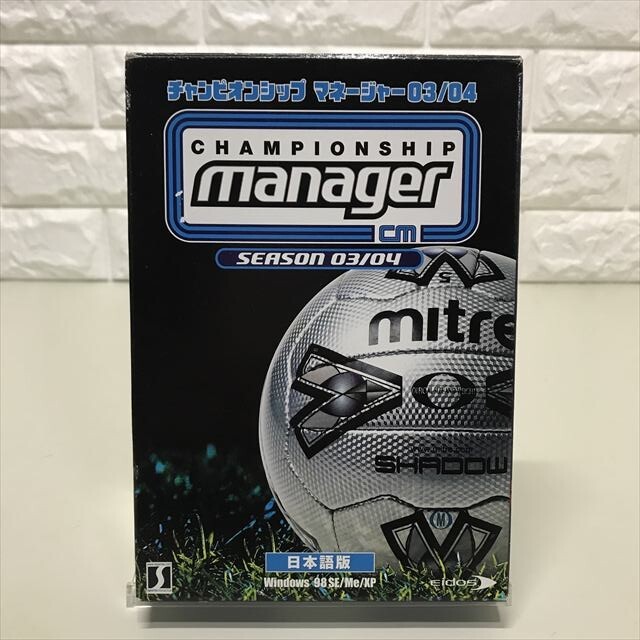 Z15078 ◆チャンピオンシップ マネージャー 03/04 Windows PCゲームソフト拍卖