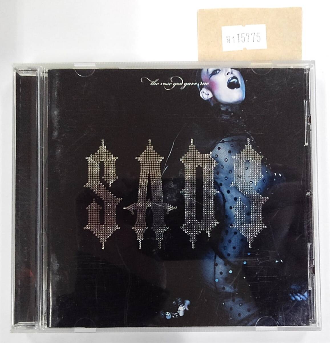 万1 15775 SADS / THE ROSE GOD GAVE ME【アルバムCD】 帯付き ※ケース裏左下にキズ、帯に折れ、歌詞カードにスレあり拍卖