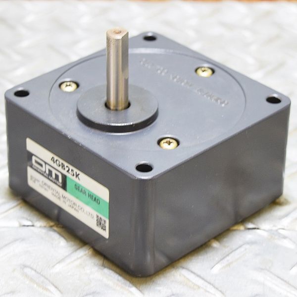 【新潟発】オリエンタルモーター 平行軸ギヤヘッド 4GB25K ギアヘッド 外形図 CAD 電動 Orientalmotor 工具 中古 北陸拍卖