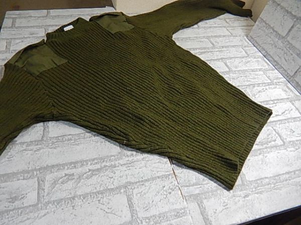 X37 サイズ44 ◆ミリタリー コマンド セーター SWEATER SERVICE WOOL◆米軍◆防寒!アウトドア!サバゲー!拍卖