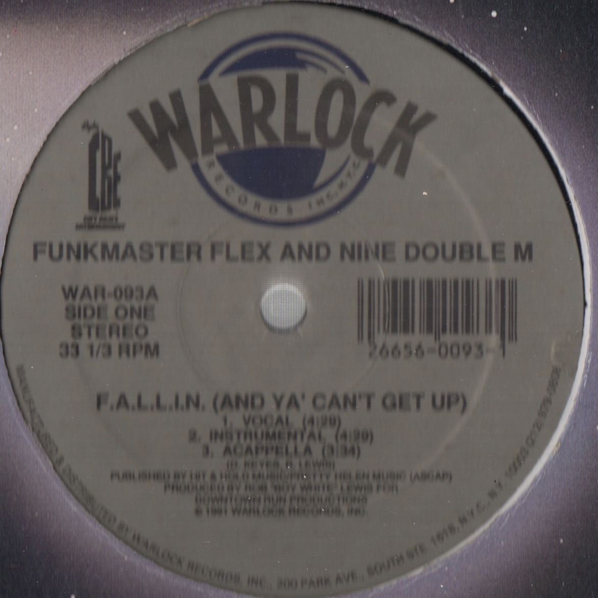 【廃盤12inch】Funkmaster Flex & Nine Double M / F.A.L.L.I.N. (And You Can't Get Up)拍卖
