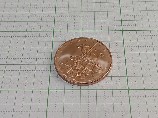 アメリカ 1976年 ペンシルバニア州 記念メダル 拍卖