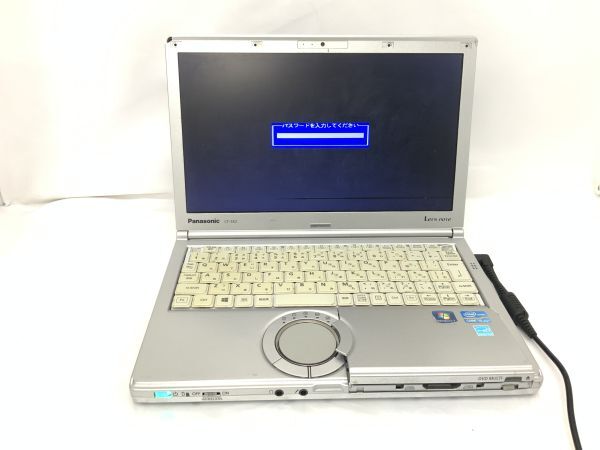 ■Panasonic Let’s note CF-SX2■CPU不明/メモリ不明/HDDなし/BIOSパス/パナソニックノートパソコン【J739】拍卖