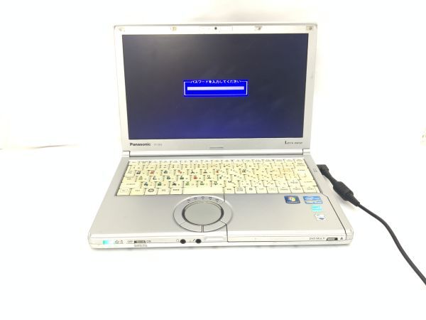 ■Panasonic Let’s note CF-SX1■CPU不明/メモリ不明/HDDなし/BIOSパス/パナソニックノートパソコン【J764】拍卖