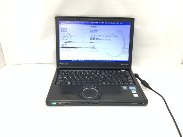 ■Panasonic Let’s note CF-SX1WEXHR■Core i5-2450M@2.50GHz/メモリ4GB/HDDなし/パナソニックノートパソコン【J756】拍卖