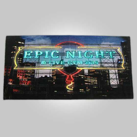 新品未使用 B'z エピックナイト epic night バスタオル グラフィックフォトタオル タオル拍卖