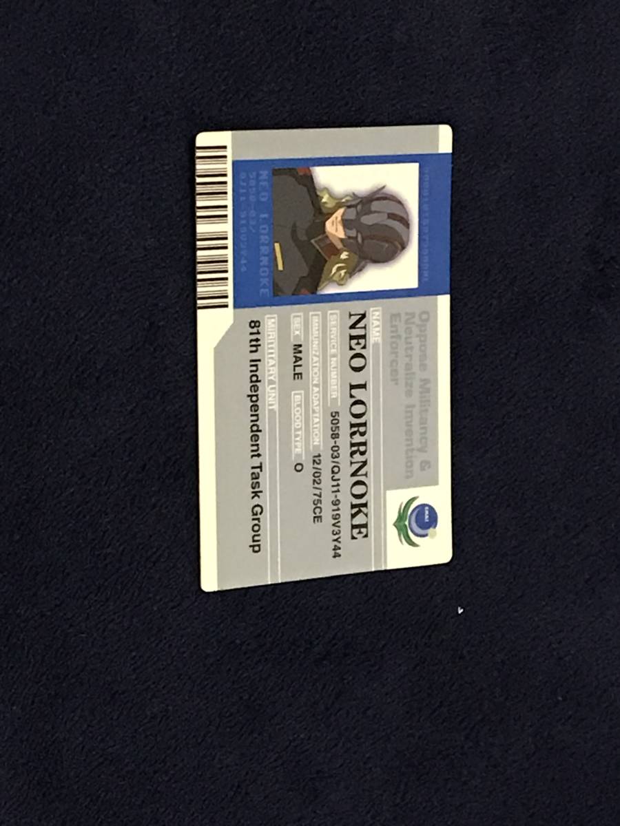 【美品】【当時物】【非売品】ガンダムSEED IDカード ネオ ムウガ フラガ SEED DESTINY拍卖