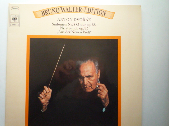 UO11 独CBS盤2LP ドヴォルザーク/交響曲8、9番 ワルター/コロンビアSO拍卖
