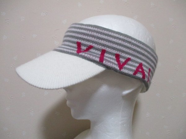 ● VIVA! ●  ニット サンバイザー サイズ40 ■ (50228)拍卖