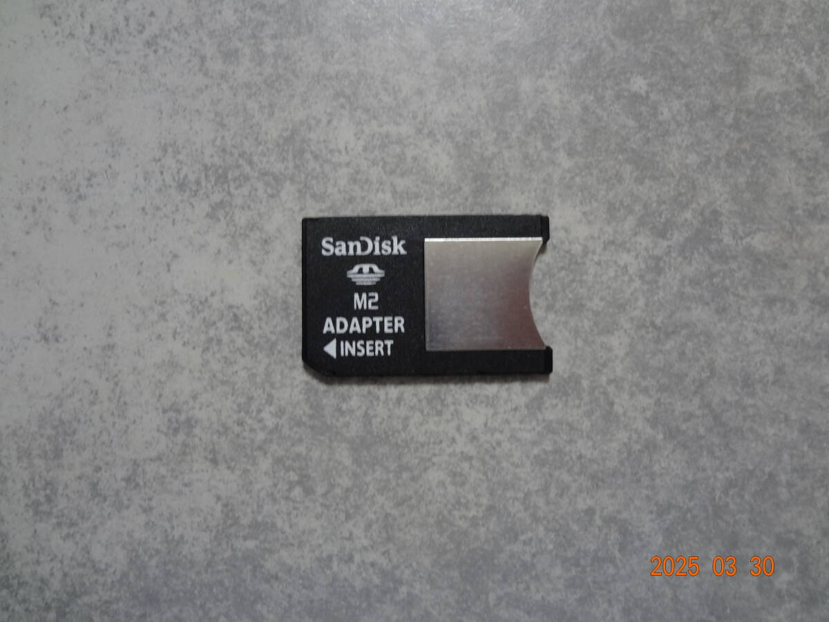 サンディスク M2アダプター メモリースティックマイクロ変換アダプター拍卖