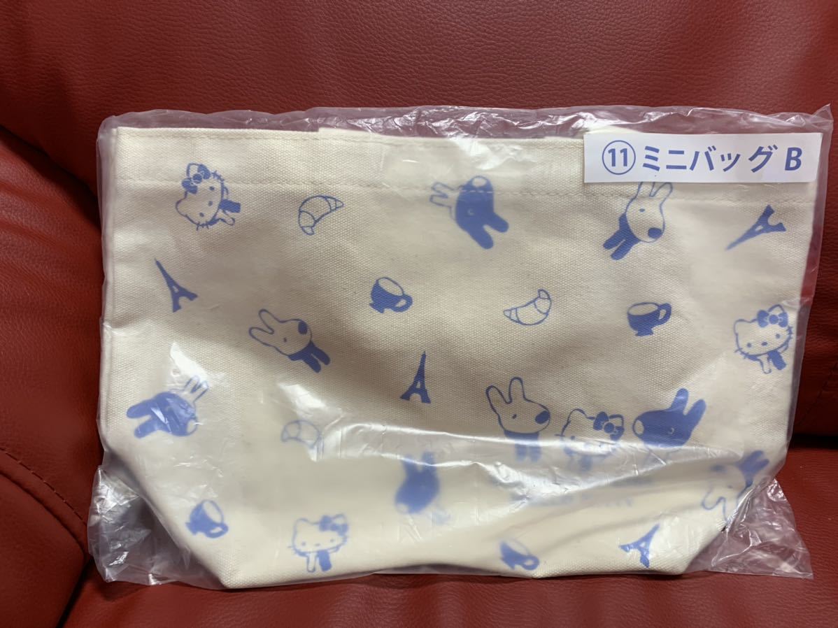 新品未開封!サンリオくじ★リサとガスパール&ハローキティ ミニバッグ★トートバッグ★カバン拍卖